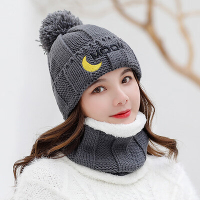 Autumnwinter hat neck two-piece set of ladies plus velvet warm hair ball hat sweet cute knitted sleeve head ear guard hat
Autumnwinter hat neck two-piece set of ladies plus velvet warm hair ball hat sweet cute knitted sleeve head ear guard hat