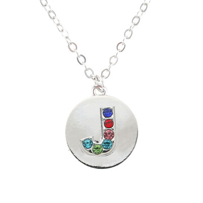 Silver Alphabet Initial Letter A To Z Pendant Necklace Colorful Rhinestone Pendant Birthday Gifts Christmas Gifts For Women Girls
Silver Alphabet Initial Letter A To Z Pendant Necklace Colorful Rhinestone Pendant Birthday Gifts Christmas Gifts For Women Girls