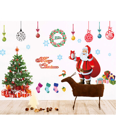 Tailored Christmas Living Room Xmas Santa Claus Snowman Elk Wall Stickers Window Decor
Tailored Christmas Living Room Xmas Santa Claus Snowman Elk Wall Stickers Window Decor