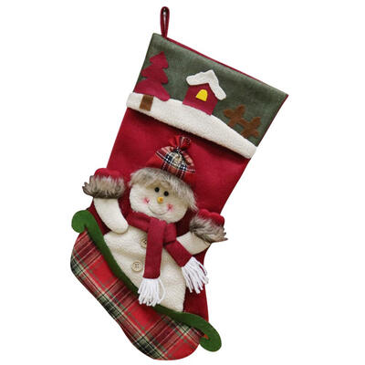 Christmas Stocking Santa ClausSnowmanElk Sock Gift Candy Bag Ornaments 
Christmas Stocking Santa ClausSnowmanElk Sock Gift Candy Bag Ornaments