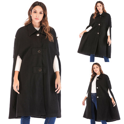 Roseonmyhand Women Loose Sleeveless Winter Warm Button Coat Jacket Cloak Cape Parka Outwear
Roseonmyhand Women Loose Sleeveless Winter Warm Button Coat Jacket Cloak Cape Parka Outwear