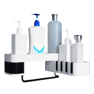 Bathroom Corner Shelf No Drilling Wall-mounted Storage Rack Holder Cabinets with Hooks 2 Tier Bathtub Bath Shower Caddy Basket Org
Bathroom Corner Shelf No Drilling Wall-mounted Storage Rack Holder Cabinets with Hooks 2 Tier Bathtub Bath Shower Caddy Basket Org