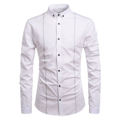 Toponeto Men Striped Splicing Pocket Long Sleeve Shirt Fashion Long Sleeve Blouse Top
Toponeto Men Striped Splicing Pocket Long Sleeve Shirt Fashion Long Sleeve Blouse Top