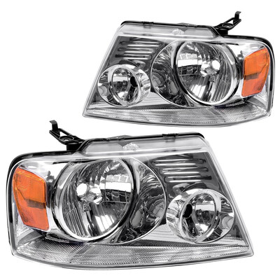 For 2004-2008 Ford F150 11th Gen Chrome Housing Amber Corner Headlight Headlamp 2005 2006 2007 LeftRight
For 2004-2008 Ford F150 11th Gen Chrome Housing Amber Corner Headlight Headlamp 2005 2006 2007 LeftRight