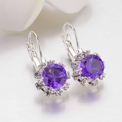 Fashion Women Ladies Jewelry Silver Sapphire Dangle Wedding Hoop Heart Earrings Gifts
Fashion Women Ladies Jewelry Silver Sapphire Dangle Wedding Hoop Heart Earrings Gifts