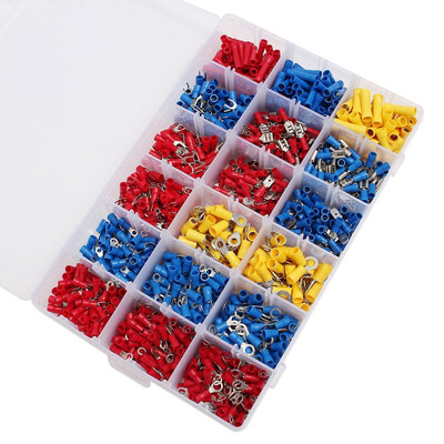 〖Follure〗1200 Pc Assorted Insulated Electrical Wire Crimp Heat Shrink Terminals Spade Set
〖Follure〗1200 Pc Assorted Insulated Electrical Wire Crimp Heat Shrink Terminals Spade Set