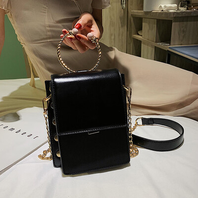 Tailored Women Retro Rivet Leather Crossbody Bags Handle Bags Pearl Chain Shoulder Bags
Tailored Women Retro Rivet Leather Crossbody Bags Handle Bags Pearl Chain Shoulder Bags