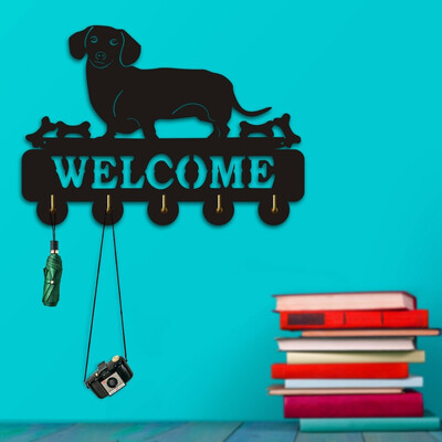 1PC Dachshund Wall Hook Sausage Dog Welcome Animals Hanger Coat Rack Wooden Key Holder Umbrella Household Pet Shop Decor
1PC Dachshund Wall Hook Sausage Dog Welcome Animals Hanger Coat Rack Wooden Key Holder Umbrella Household Pet Shop Decor