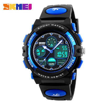 SKMEI High Quality Children Sports Wristwatch Dual Movements 5ATM Water-proof Kids Watch with Alarm Chronograph Back Light
SKMEI High Quality Children Sports Wristwatch Dual Movements 5ATM Water-proof Kids Watch with Alarm Chronograph Back Light