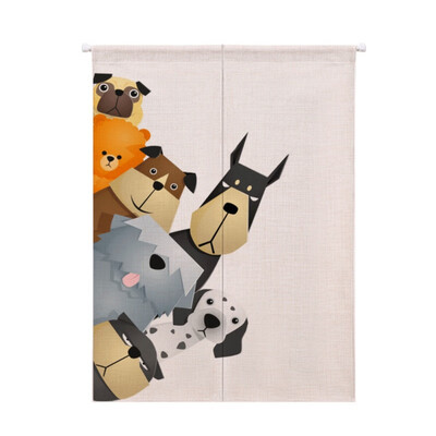Cartoon Animal Printed Cotto Linen Japanese Style Doorway Curtain Hanging Tapestry For Home Decoration
Cartoon Animal Printed Cotto Linen Japanese Style Doorway Curtain Hanging Tapestry For Home Decoration