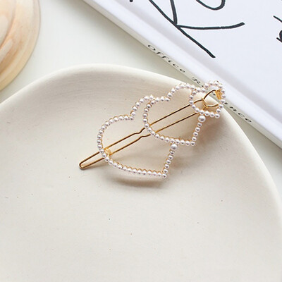 Korea Chic Love Triangle Round Hairpins WomenMetal Gold Color Hair Clips Hair Accessories
Korea Chic Love Triangle Round Hairpins WomenMetal Gold Color Hair Clips Hair Accessories