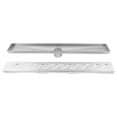 Greensen 60cm Stainless Steel Liner Tile Floor Shower Drain for Bathroom KitchenStraight Drainage
Greensen 60cm Stainless Steel Liner Tile Floor Shower Drain for Bathroom KitchenStraight Drainage