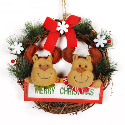 〖Follure〗30cm Christmas Large Wreath Door Wall Ornament Garland Decoration Red Bowknot
〖Follure〗30cm Christmas Large Wreath Door Wall Ornament Garland Decoration Red Bowknot
