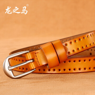 Belt female decoration fine summer ladies thin belt leather fashion belt female pure leather belt
Belt female decoration fine summer ladies thin belt leather fashion belt female pure leather belt