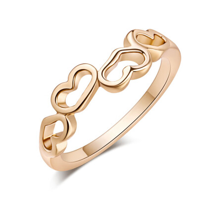 Delicate Mini Zircon Pave Hollow Heart Ring Women Girls Gift Rose Gold Color Fashion
Delicate Mini Zircon Pave Hollow Heart Ring Women Girls Gift Rose Gold Color Fashion