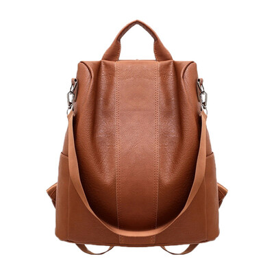 Fashion Womens PU Leather Backpack Large-capacity Youth Leather Backpacks For Teenage Girls Female School Shoulder Bag Backpack
Fashion Womens PU Leather Backpack Large-capacity Youth Leather Backpacks For Teenage Girls Female School Shoulder Bag Backpack