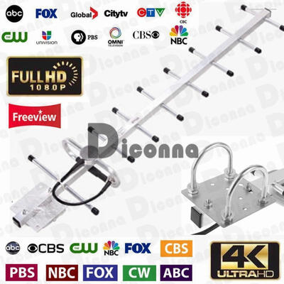 1080P 180Miles Outdoor Long Range Antenna HD TV Amplified 360 Rotation Digital FM Analogue New
1080P 180Miles Outdoor Long Range Antenna HD TV Amplified 360 Rotation Digital FM Analogue New