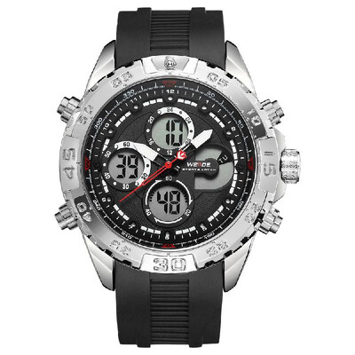 WEIDE WH6909 Quartz Digital Electronic Watch Dual Time Alarm Calendar Stopwatch 3ATM Waterproof Timer Business Men Fashion Casual
WEIDE WH6909 Quartz Digital Electronic Watch Dual Time Alarm Calendar Stopwatch 3ATM Waterproof Timer Business Men Fashion Casual