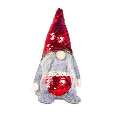 NEW Plush Gnome Doll With Sequins HatPocket Swedish Christmas Santa Nordic Elf Figurine Ornament Home Holiday Decorations
NEW Plush Gnome Doll With Sequins HatPocket Swedish Christmas Santa Nordic Elf Figurine Ornament Home Holiday Decorations