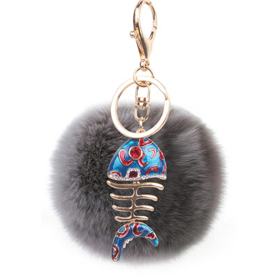Creative Smart Fishbone Keychain Rex Rabbit Plush Pendant Bag Mobile Phone Charm Fashion Pendant
Creative Smart Fishbone Keychain Rex Rabbit Plush Pendant Bag Mobile Phone Charm Fashion Pendant