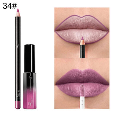 2Pcs Waterproof Matte Lipliner Pen Long Lasting Lip Gloss Glaze Lipstick Makeup
2Pcs Waterproof Matte Lipliner Pen Long Lasting Lip Gloss Glaze Lipstick Makeup