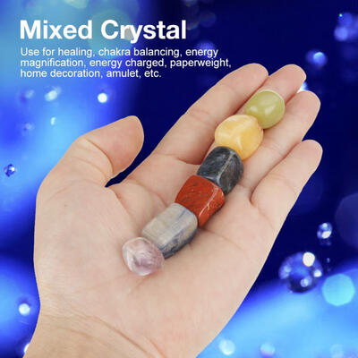 Greensen 100g Natural Mini Point Quartz Crystal Stone Mixed Color Rock Chips Lucky Healing
Greensen 100g Natural Mini Point Quartz Crystal Stone Mixed Color Rock Chips Lucky Healing