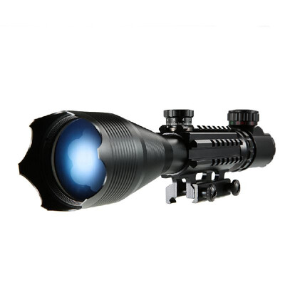 Riflescope 4-16x50 Red Green Reticle with 22mm Rail Mounts for Hunting Equipment Accessor
Riflescope 4-16x50 Red Green Reticle with 22mm Rail Mounts for Hunting Equipment Accessor