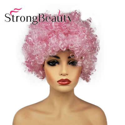 StrongBeauty Short Curly Afro Jumbo American Synthetic Cosplay Party Wig Color Choose
StrongBeauty Short Curly Afro Jumbo American Synthetic Cosplay Party Wig Color Choose