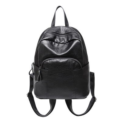 Backpack female Korean version 2019 new tide wild soft leather bag backpack fashion casual travel bag
Backpack female Korean version 2019 new tide wild soft leather bag backpack fashion casual travel bag