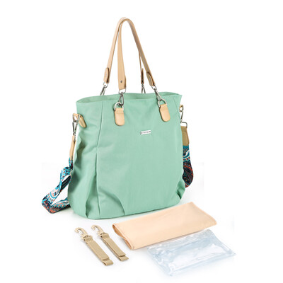 Diaper Bag Mommy Diaper Tote Large Capacity Water-proof Convertible Shoulder Bag Handbag Travel for Every Day Baby Care Blue
Diaper Bag Mommy Diaper Tote Large Capacity Water-proof Convertible Shoulder Bag Handbag Travel for Every Day Baby Care Blue