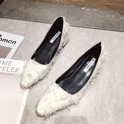 Single shoes womens high heels autumn tide shoes Joker pointed shallow mouth thick heel girl night shoes
Single shoes womens high heels autumn tide shoes Joker pointed shallow mouth thick heel girl night shoes