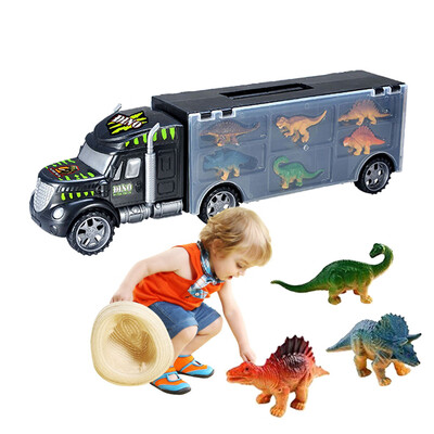 〖Follure〗Dinosaur Truck Dinosaurs Transport Car Carrier Truck Toy with 6 Dinosaurs Toys
〖Follure〗Dinosaur Truck Dinosaurs Transport Car Carrier Truck Toy with 6 Dinosaurs Toys