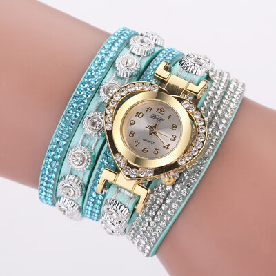 Duoya brand womens fashion watch fashion diamond love head bracelet bracelet full diamond winding quartz watch
Duoya brand womens fashion watch fashion diamond love head bracelet bracelet full diamond winding quartz watch