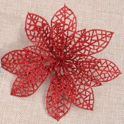 5 Pcs Christmas Artificial Flowers Christmas Tree Ornaments Xmas Flowers Christmas Tree Decoration Flower
5 Pcs Christmas Artificial Flowers Christmas Tree Ornaments Xmas Flowers Christmas Tree Decoration Flower