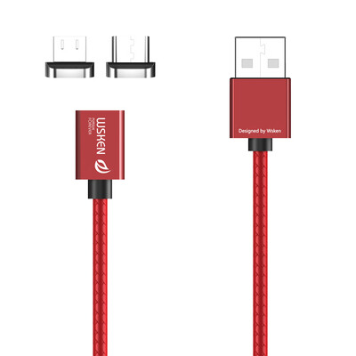 WSKEN X1 2 in 1 Metal Magnetic Cable Micro USBType C Charger Cable Date Line Converter
WSKEN X1 2 in 1 Metal Magnetic Cable Micro USBType C Charger Cable Date Line Converter