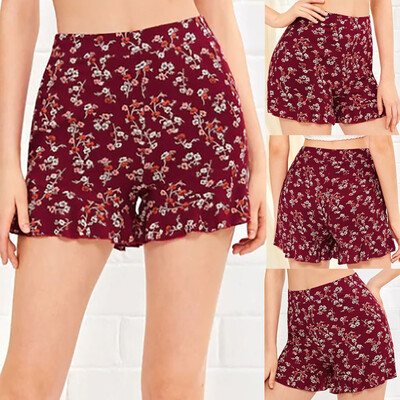 Tailored Fashion Womens Side Zipper Ruffle High Waist Pants Casual Floral Printed Shorts
Tailored Fashion Womens Side Zipper Ruffle High Waist Pants Casual Floral Printed Shorts