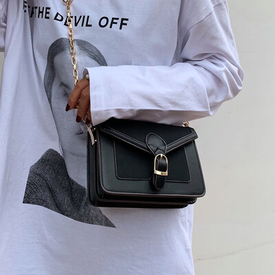 Korean version of the small bag female 2019 new summer foreign gas chain wild shoulder bag fashion contrast color diagonal small square bag
Korean version of the small bag female 2019 new summer foreign gas chain wild shoulder bag fashion contrast color diagonal small square bag