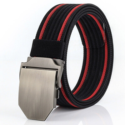 Casual fashion Unisex Smooth Buckle belt quality stripe Nylon weaving Men belt wild cowboy casual pants belt
Casual fashion Unisex Smooth Buckle belt quality stripe Nylon weaving Men belt wild cowboy casual pants belt