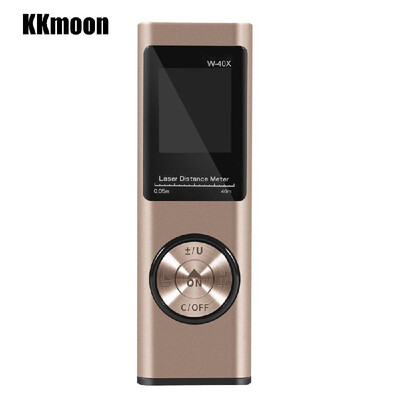 KKMOON Upgraded 40M Handheld Rangefinder Aluminium Alloy Digital Mini Distance Measuring Meter Portable USB Charging Electronic Sp
KKMOON Upgraded 40M Handheld Rangefinder Aluminium Alloy Digital Mini Distance Measuring Meter Portable USB Charging Electronic Sp