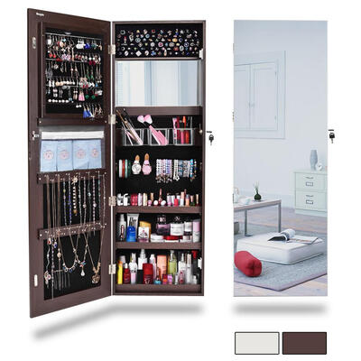 Ktaxon New Wall Mounted Jewelry Mirror Cabinet Organizer Armoire Large Hanging Mirror Brown
Ktaxon New Wall Mounted Jewelry Mirror Cabinet Organizer Armoire Large Hanging Mirror Brown