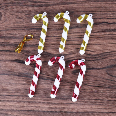 6PcsSet Hanging Candy Stick Mini Cane Christmas Pendants Mini Crutch Xmas Tree Hanging Ornaments Holiday Party Decorations
6PcsSet Hanging Candy Stick Mini Cane Christmas Pendants Mini Crutch Xmas Tree Hanging Ornaments Holiday Party Decorations