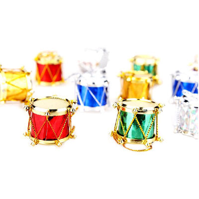 Christmas Decoration Party Accessories Xmas Hanging Ornament Assorted Small Drum Pendant
Christmas Decoration Party Accessories Xmas Hanging Ornament Assorted Small Drum Pendant