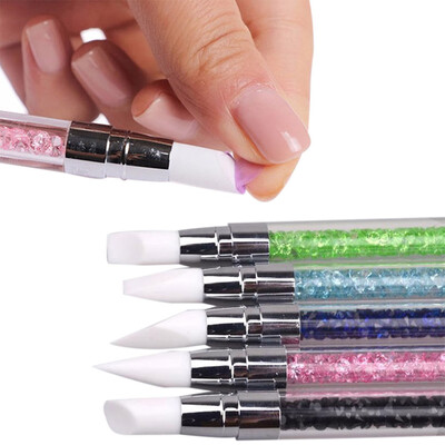 Toponeto 5Pcs Set Nail Art Brush Dotting Tools 2 Way Sculpture Pen Silicone Carving Craft
Toponeto 5Pcs Set Nail Art Brush Dotting Tools 2 Way Sculpture Pen Silicone Carving Craft
