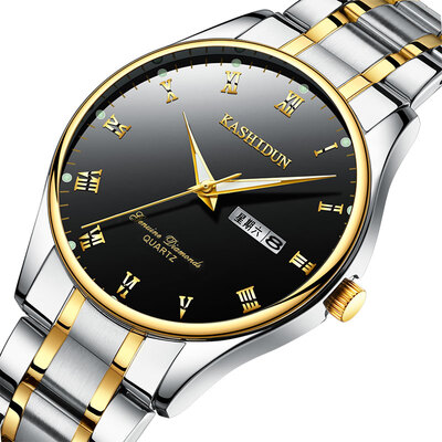 Cashiton Genuine Watch Mens Commercial Quartz Watch Mens Watch Couples Fashion Womens Surface Waterproof Fine Steel Bar Mens W
Cashiton Genuine Watch Mens Commercial Quartz Watch Mens Watch Couples Fashion Womens Surface Waterproof Fine Steel Bar Mens W