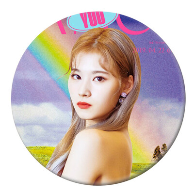 KPOP TWIC New Album "Fancy You" Customized Personalized Round Tinplate Badge Super Cute Bag Pendant Accessories Hot Gift for Fan
KPOP TWIC New Album "Fancy You" Customized Personalized Round Tinplate Badge Super Cute Bag Pendant Accessories Hot Gift for Fan