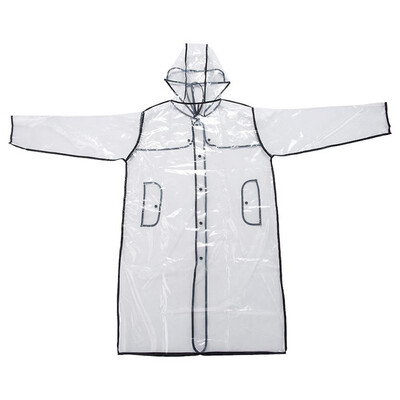 Siaonvr Fashion Women Transparent EVA Raincoat Outdoor Travel Camping Waterproof Cover
Siaonvr Fashion Women Transparent EVA Raincoat Outdoor Travel Camping Waterproof Cover