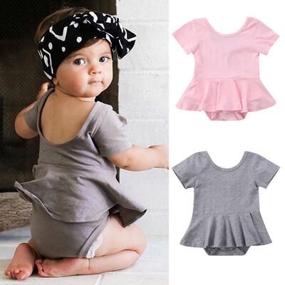 Infant Baby Girl Backless Cotton Romper Dress Skirts Jumpsuit Bodysuit Outfits 0-24M
Infant Baby Girl Backless Cotton Romper Dress Skirts Jumpsuit Bodysuit Outfits 0-24M