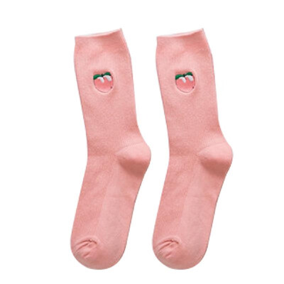 Cotton Cute Fruit Print Womens Socks Retro Embroidery Long Colorful Funny Socks Women Hose
Cotton Cute Fruit Print Womens Socks Retro Embroidery Long Colorful Funny Socks Women Hose
