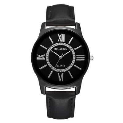 Wish new mens watch Korean version of the large dial alloy PU business quartz watch Roman digital watch
Wish new mens watch Korean version of the large dial alloy PU business quartz watch Roman digital watch