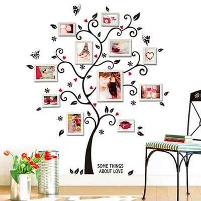 Hot Sale Happy Trees Butterfly Leaves Black Photo Picture Frame Removable Wall Decals
Hot Sale Happy Trees Butterfly Leaves Black Photo Picture Frame Removable Wall Decals